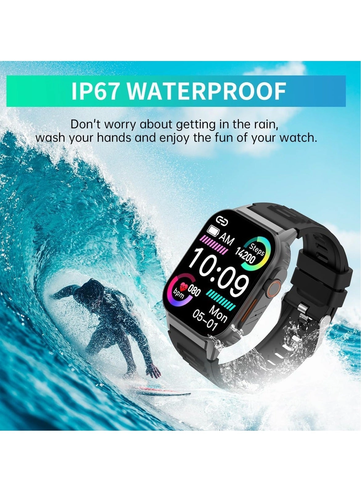 Smart Watch - 2.01in IP67