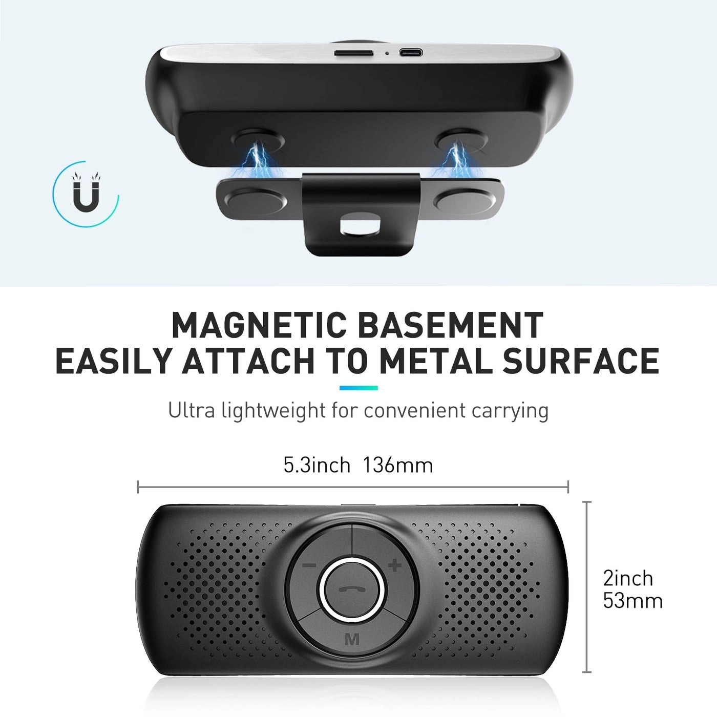 Car Speaker - Bluetooth 5.3 Wireless