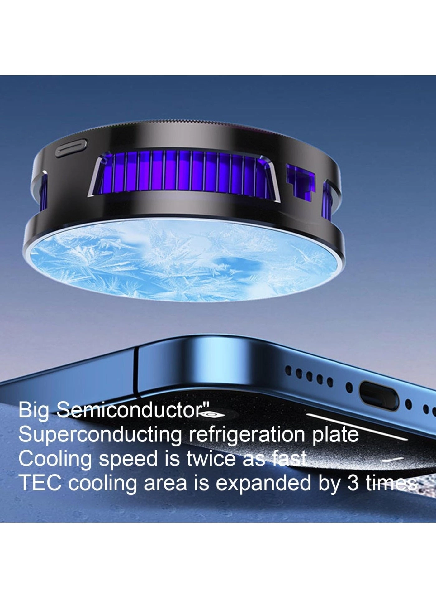 Phone Cooler - Magnetic RGB Semiconductor