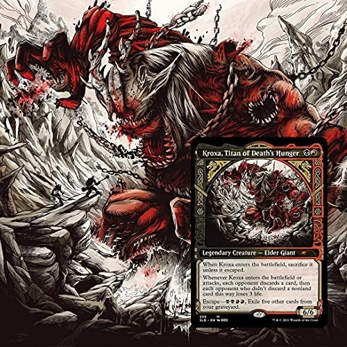 Showcase Grave Titan + Showcase Inferno Titan + Showcase Kroxa Titan of Deaths Hunger