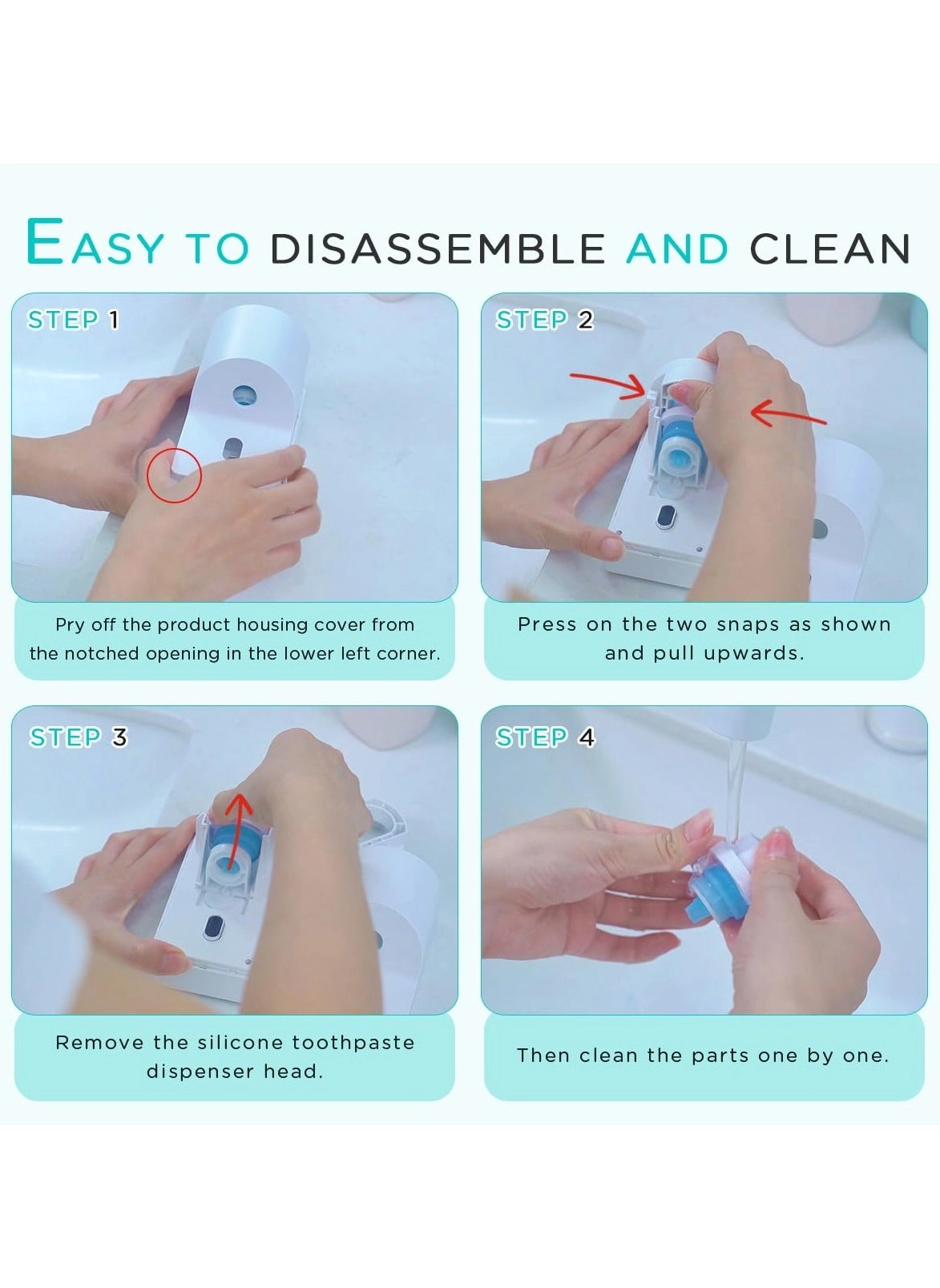 Toothpaste Dispenser - Wall Mounted