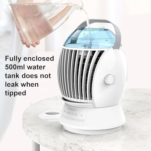 Portable Air Conditioner - 700ml 7-color LED 2H/4H Timer