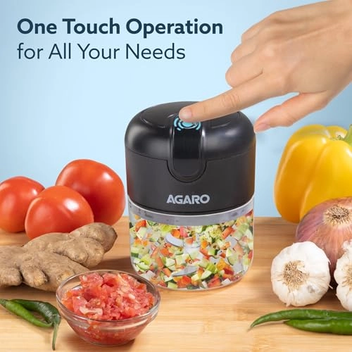 Elite Rechargeable Mini Electric Chopper - 250 Milliliters