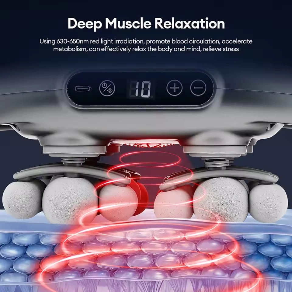 18 Head Electric Body Massager - USB Charging Deep Tissue