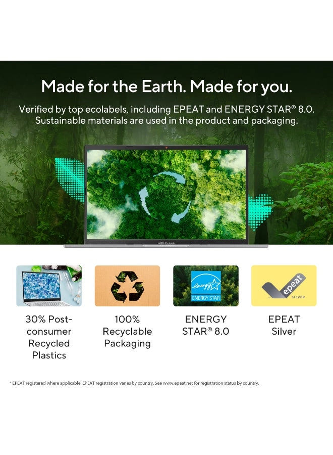 Vivobook 15 M1502YA-NJ116W - 15.6'' Ryzen 7 7730U 16GB DDR4 512GB SSD