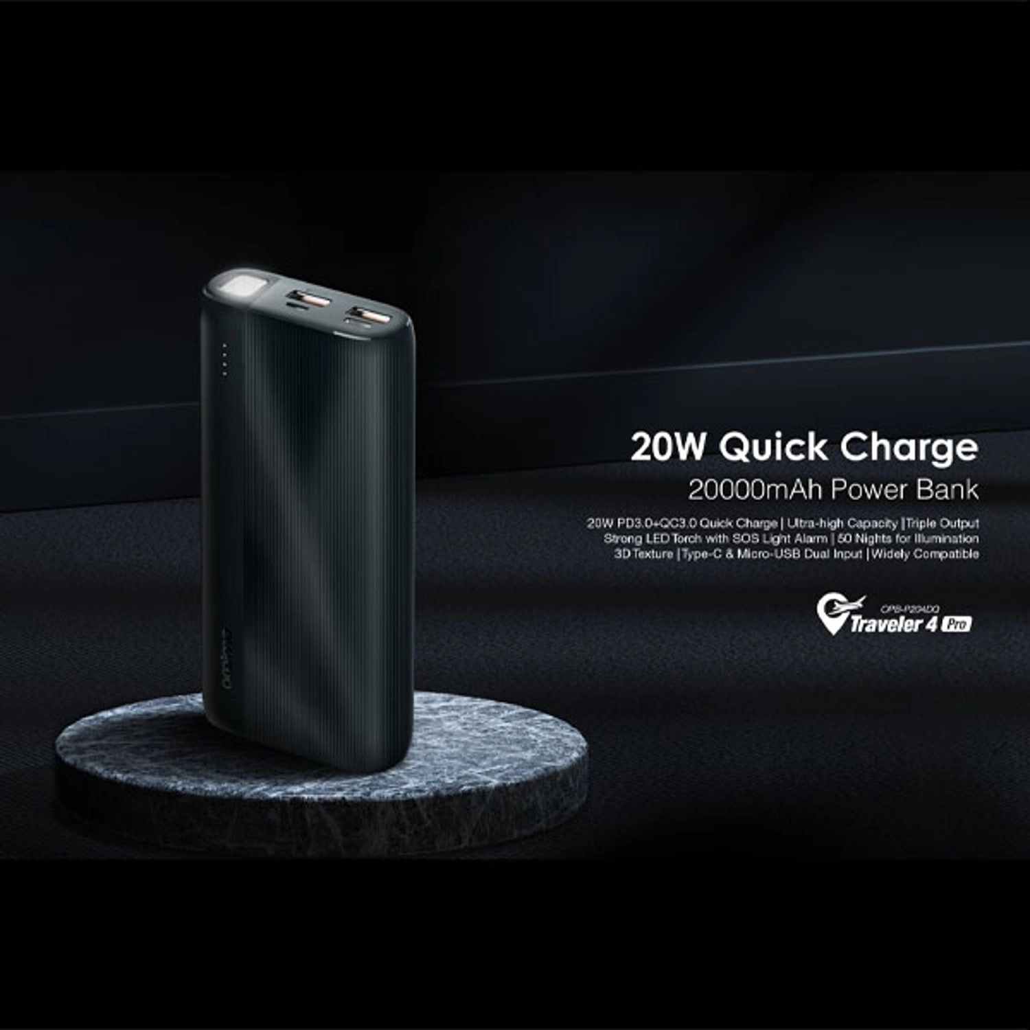 Traveler 4 Pro - 20000 mAh 20 Watt