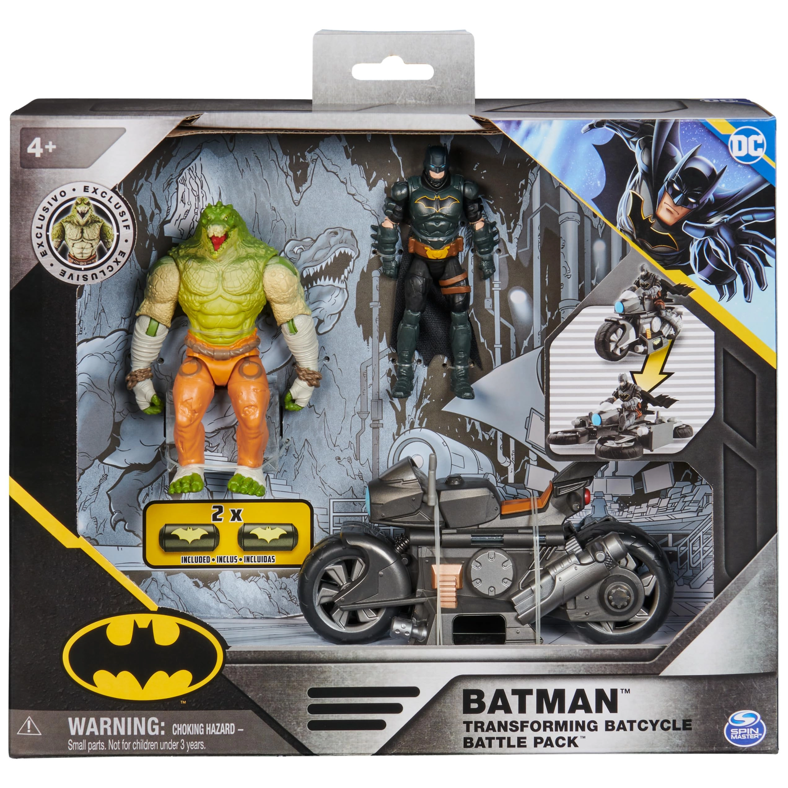 Transforming Batcycle Battle Pack - batman