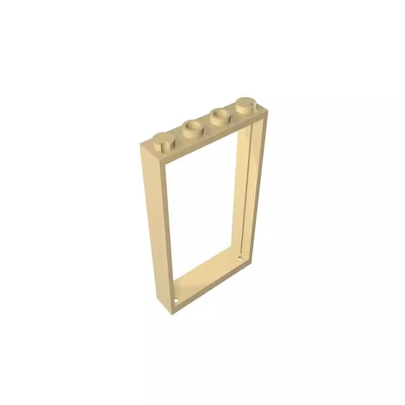 Gobricks Door Frame 1 x 4 x 6 Type 2 - 60596