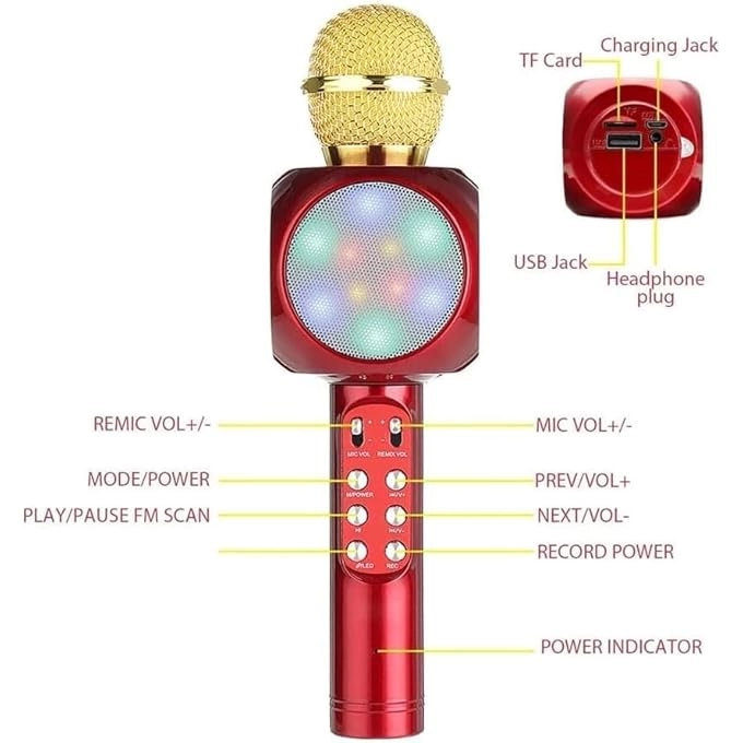 WIRELESS BLUETOOTH MICROPHONE