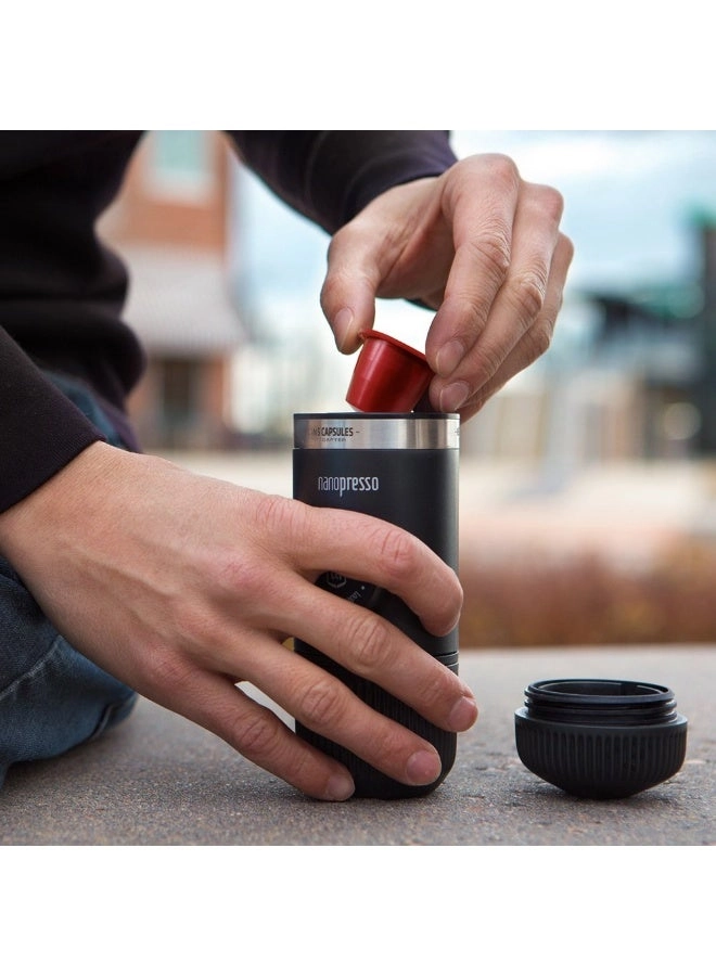 Nanopresso NS Capsules Adapter - Black 62 X 62 X 66