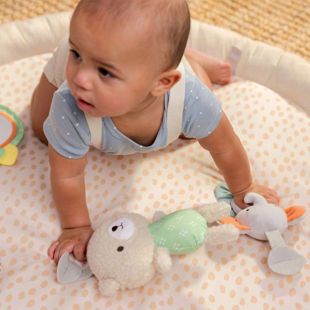 Every Season Plush Lambswool Play Gym - 0 months