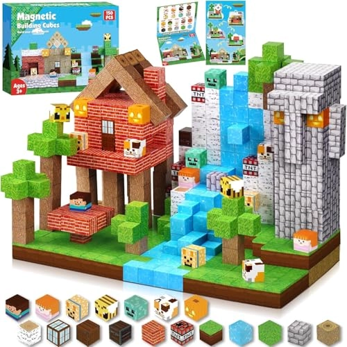 Magnetic Building Blocks - 150 pcs