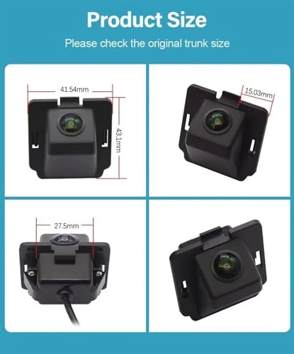 Car Backup Camera - Night vision 6M video cable 720x540