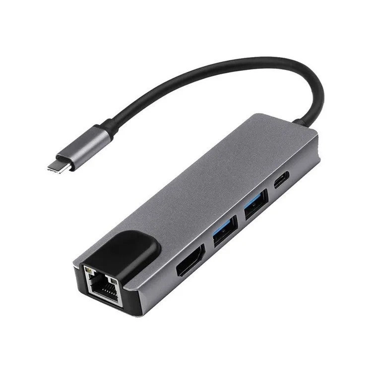 5-in-1 USB-C Docking Station - Laptops & More