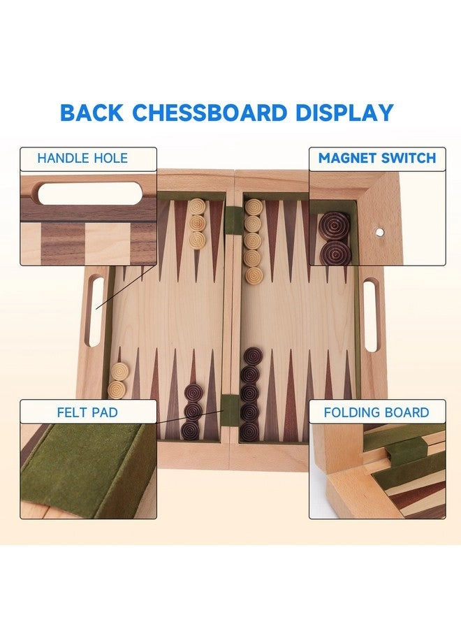 Chess + Checker + Backgammon