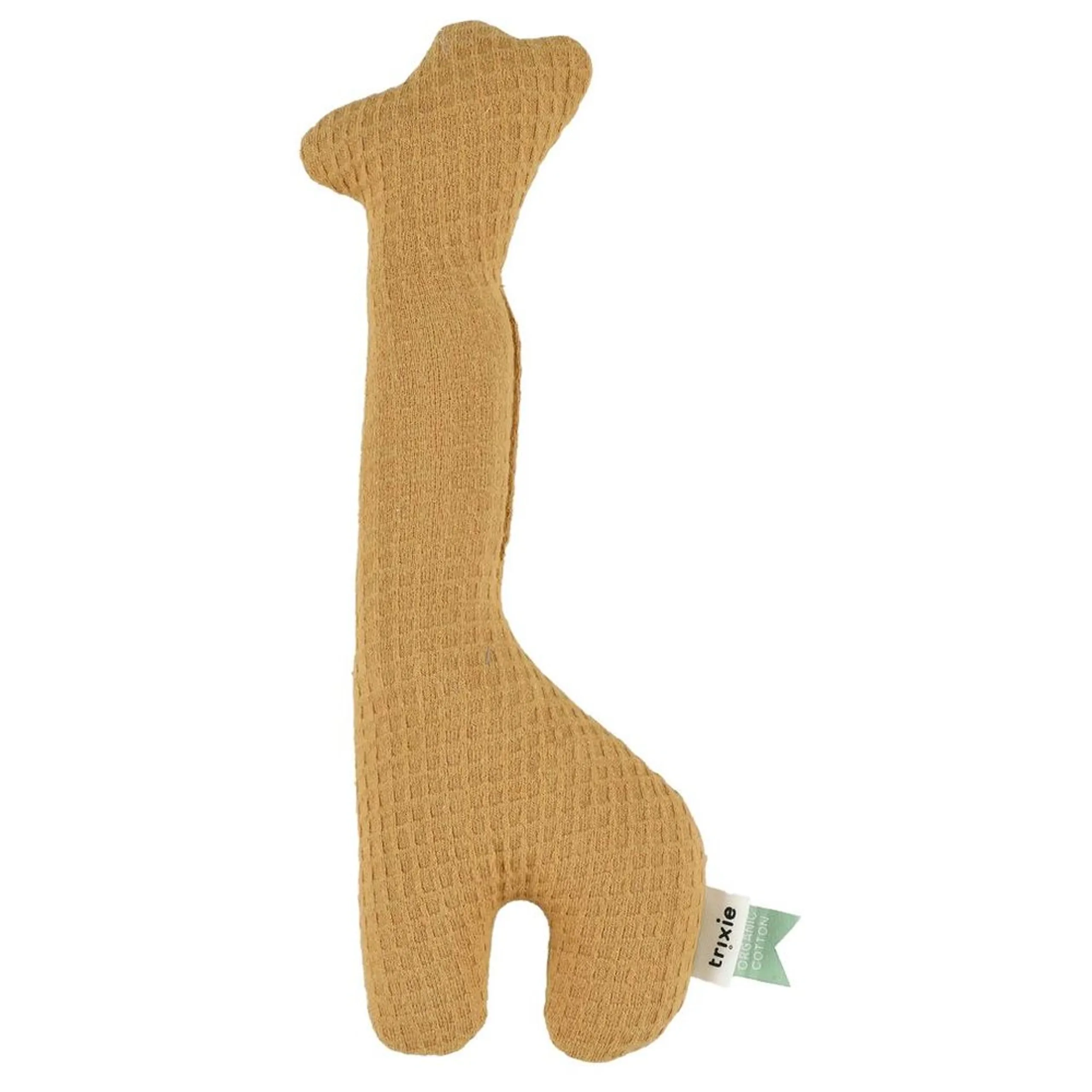 TRIXIE Rattle Giraffe Daring Dino - 0 months 100% organic cotton