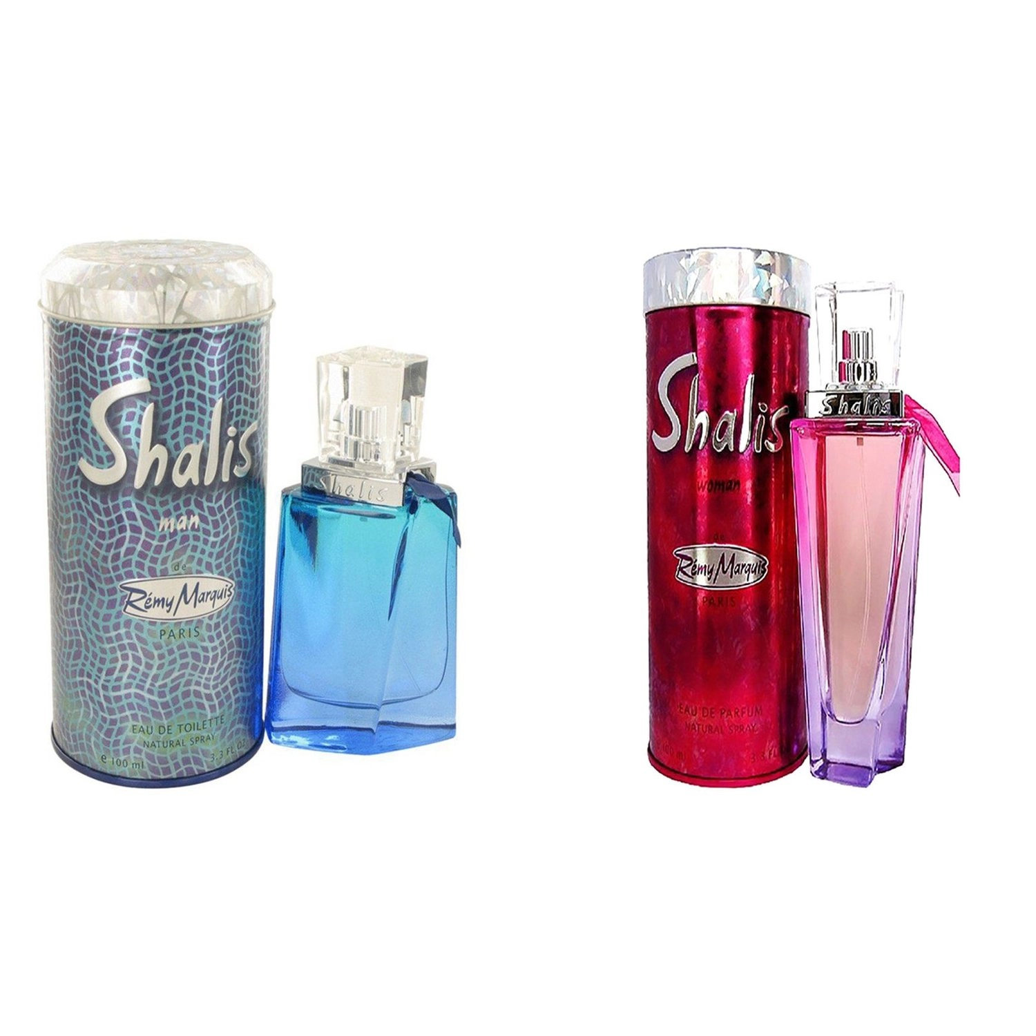 Remy Marquis Shalis Women Eau de Toilette 100ml + Shalis Man Eau de Toilette 100ml