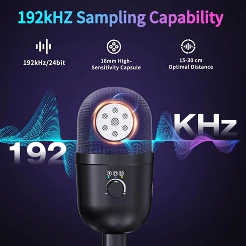 MU5000 USB Microphone - Condenser 192kHz/24bit Cardioid