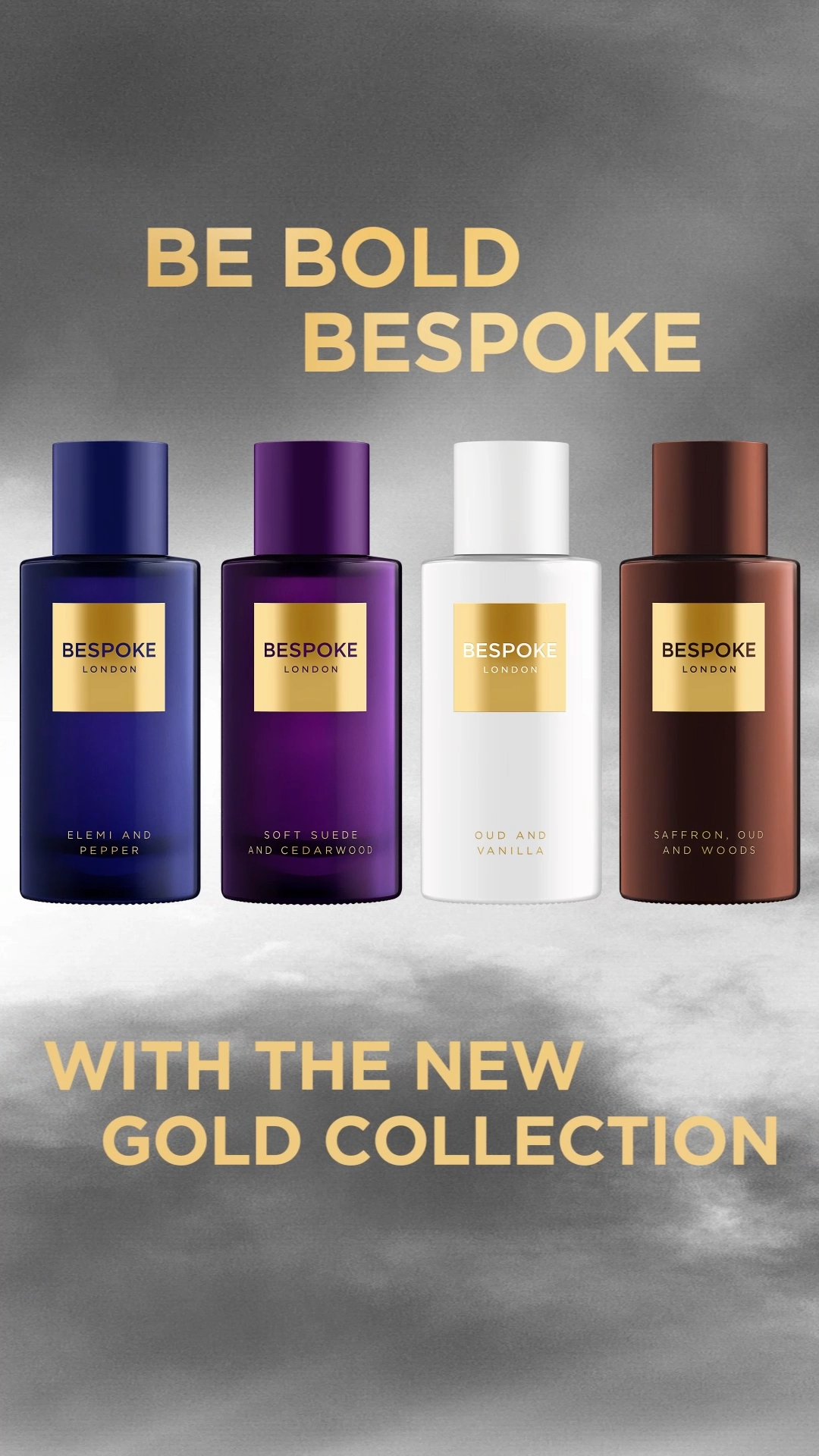 Gold Collection Saffron, Oud & Woods Eau de Parfum - 100ml