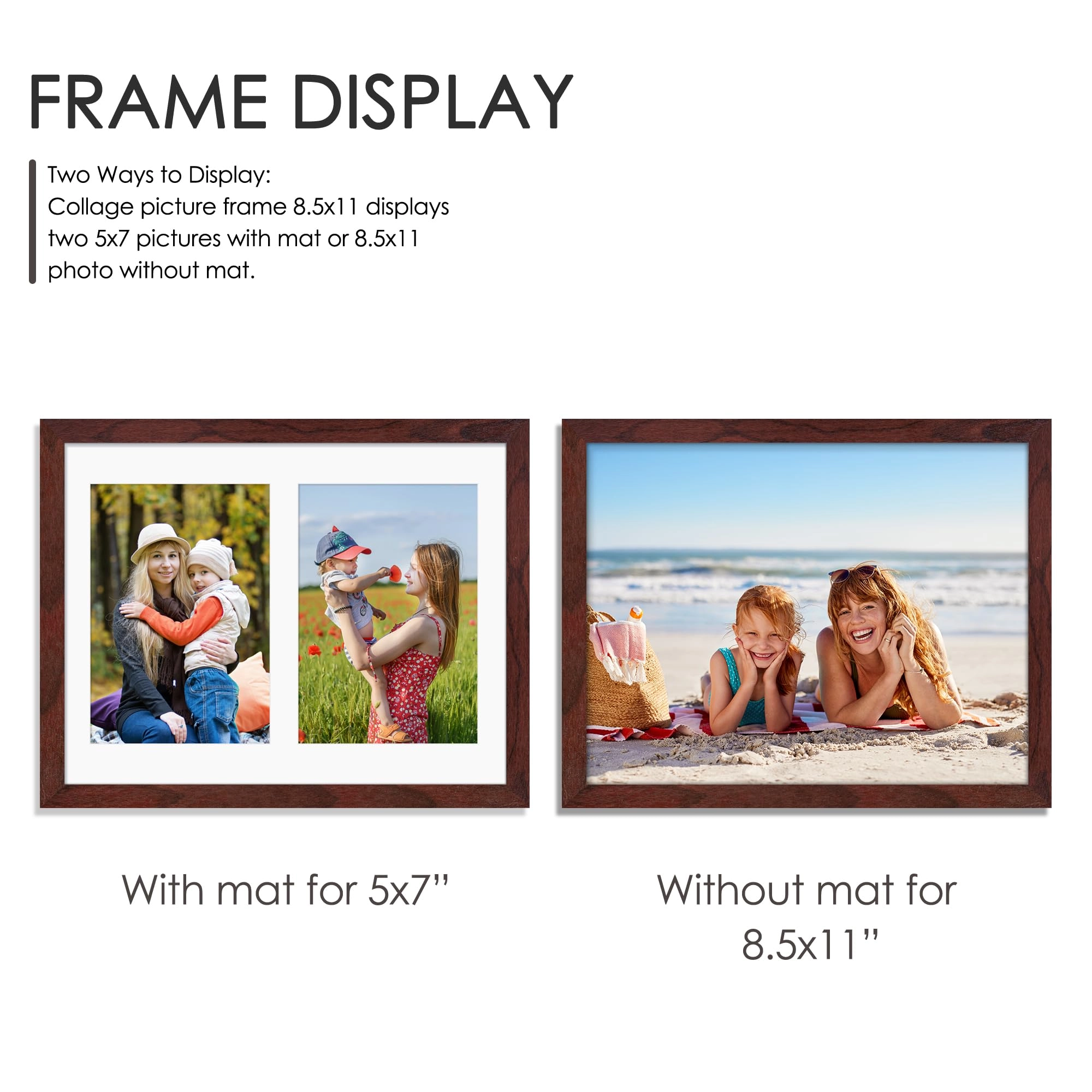 Double 5x7 Picture Frame