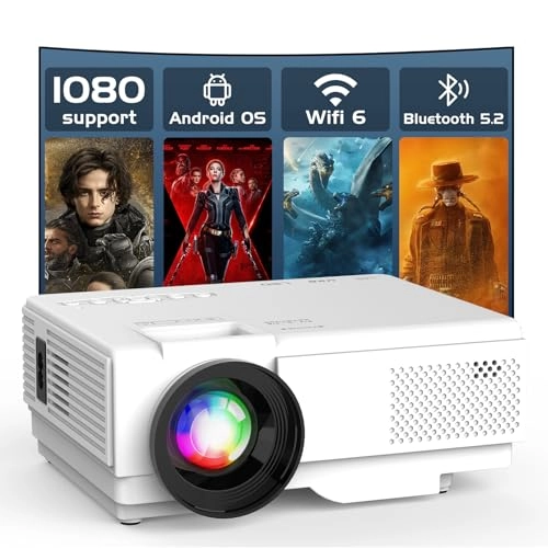 Mini Projektor - 10,000 lumens 1920 x 1080 Pixels