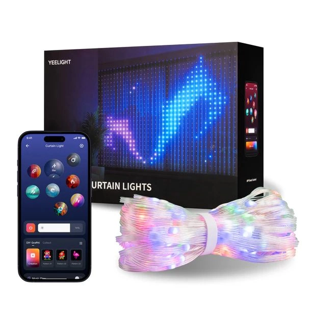 Xiaomi Yeelight Curtain Lights - 475 LEDs IP65