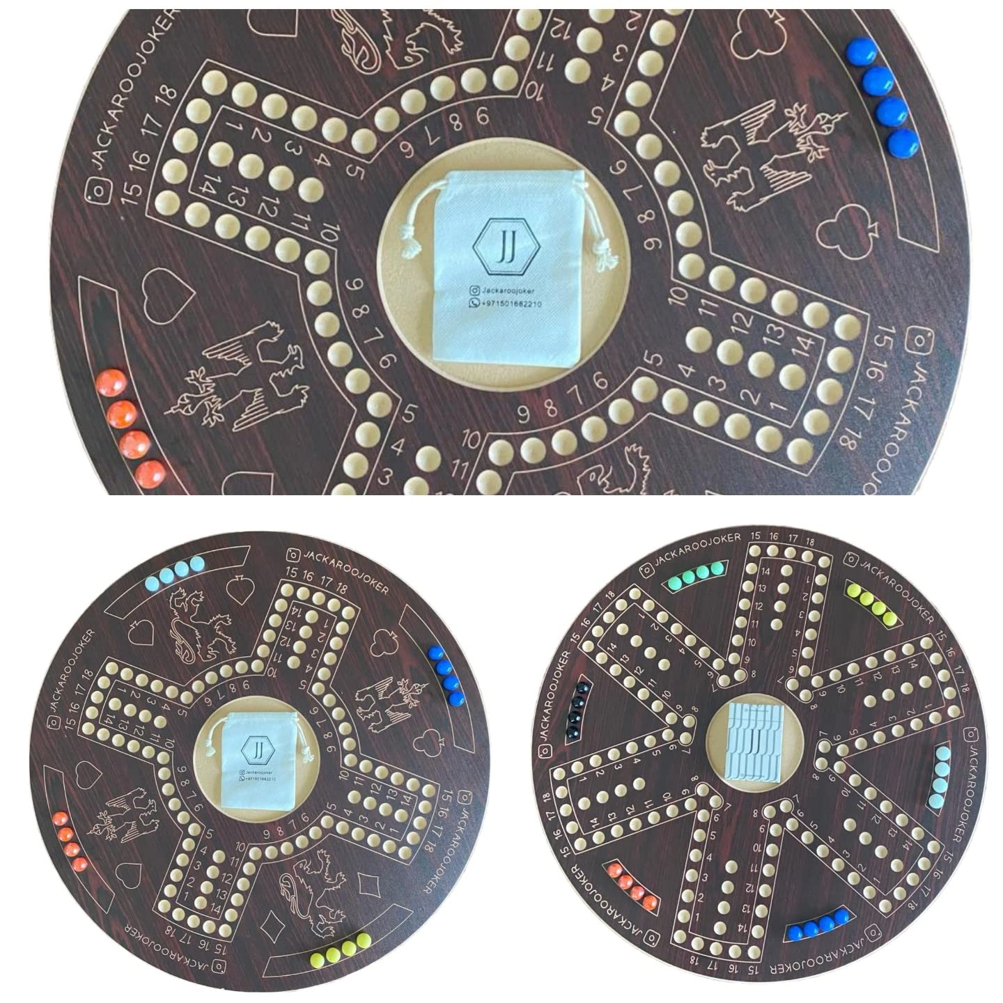 Double-Sided Foldable Board Game - 51 cm Premium Set