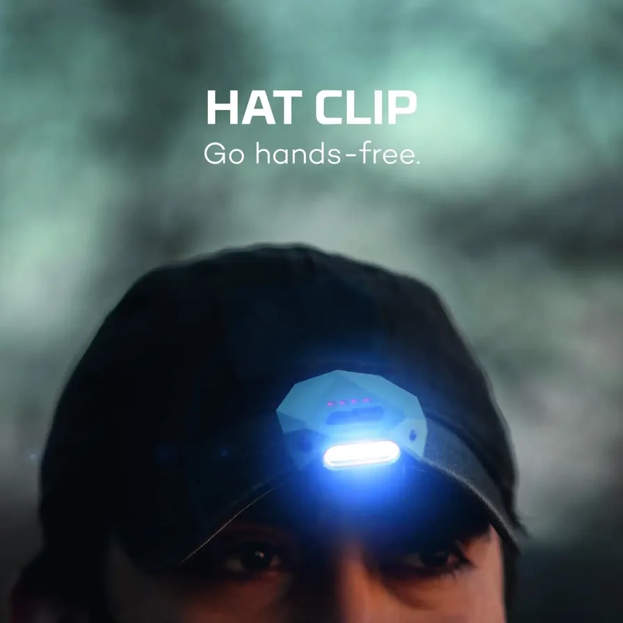 Einstein Cap Light - Rechargeable 50lm