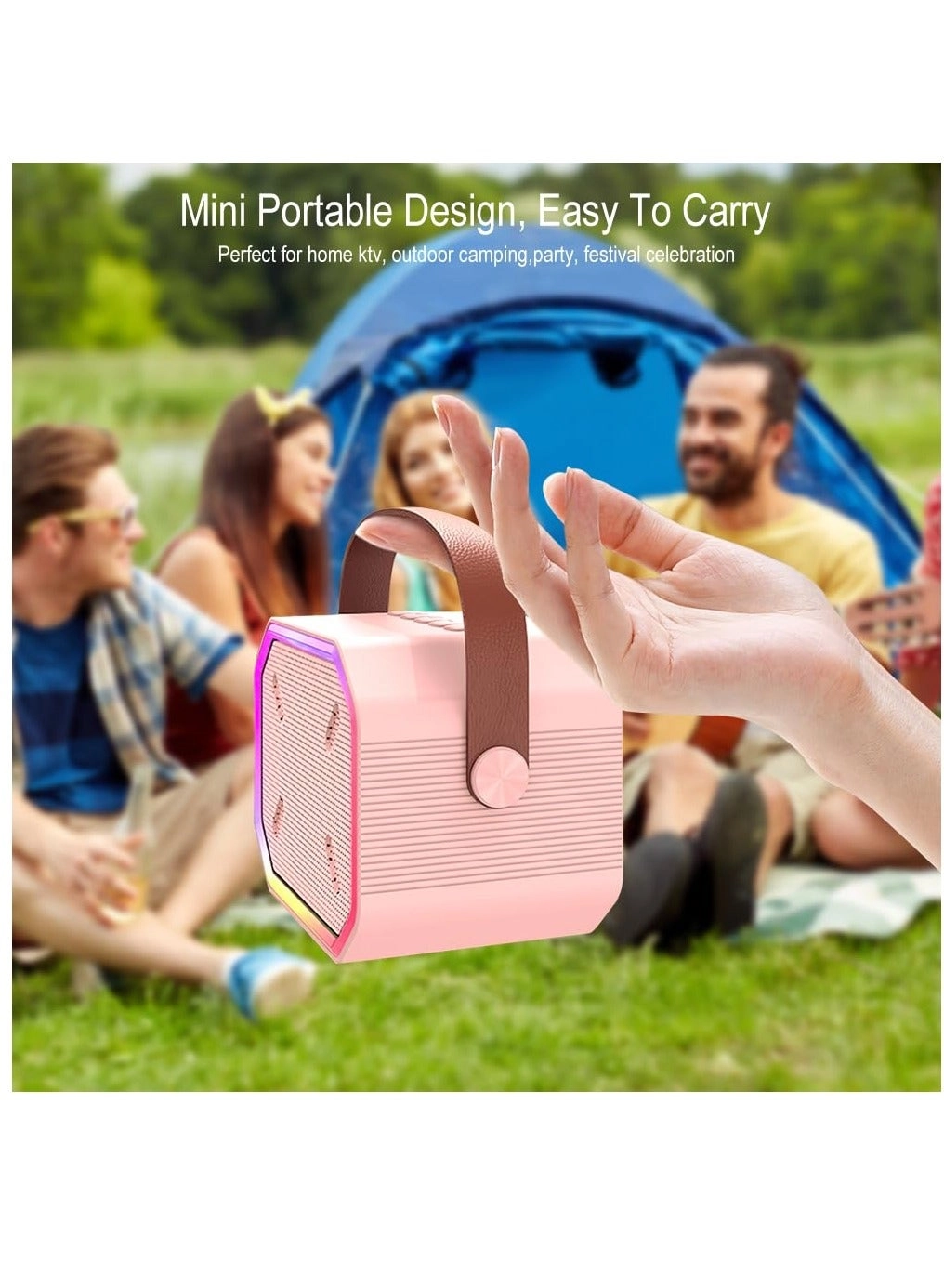 Karaoke Machine - 2 Wireless Mics 10W