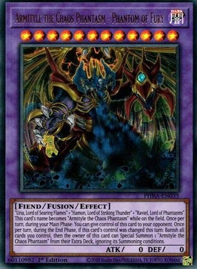 Yu-Gi-Oh! Armityle The Chaos Phantasm - Phantom of Fury PHRA-EN035 - EN