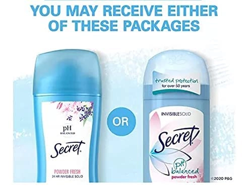 Invisible Solid Antiperspirant Deodorant - Powder Fresh 73 gram