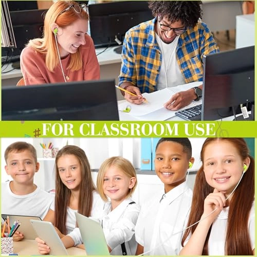 100 Pack Wired Earbuds