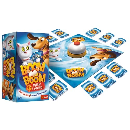 Boom Boom: Cats and Dogs, Puppies and Kittens - Card Game