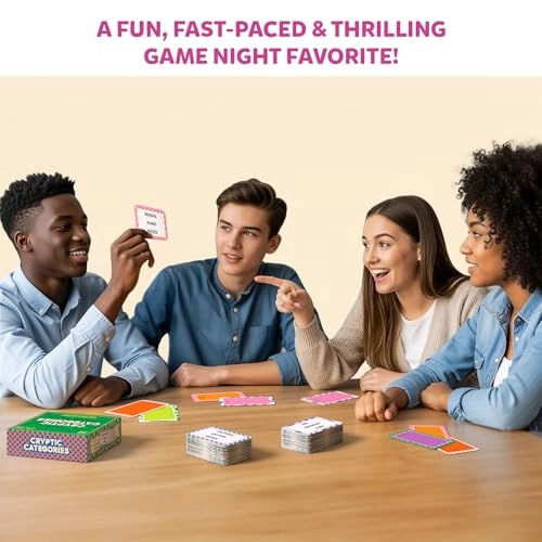 Cryptic Categories - 200 Cards 3-8 Players Ages 10+