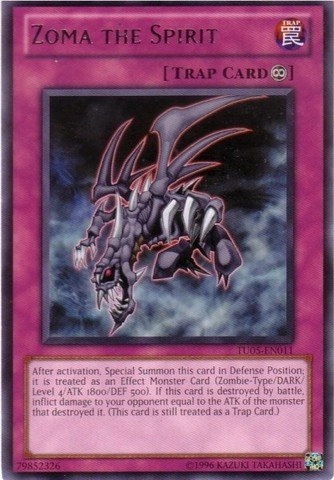 Konami Yu-Gi-Oh! Zoma The Spirit TU05-EN011
