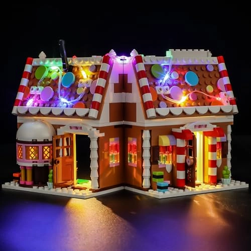 BRIKSMAX 20 Light Kit (40809) - Compatible with Lego Festive Gingerbread House LED Lighting Kits
