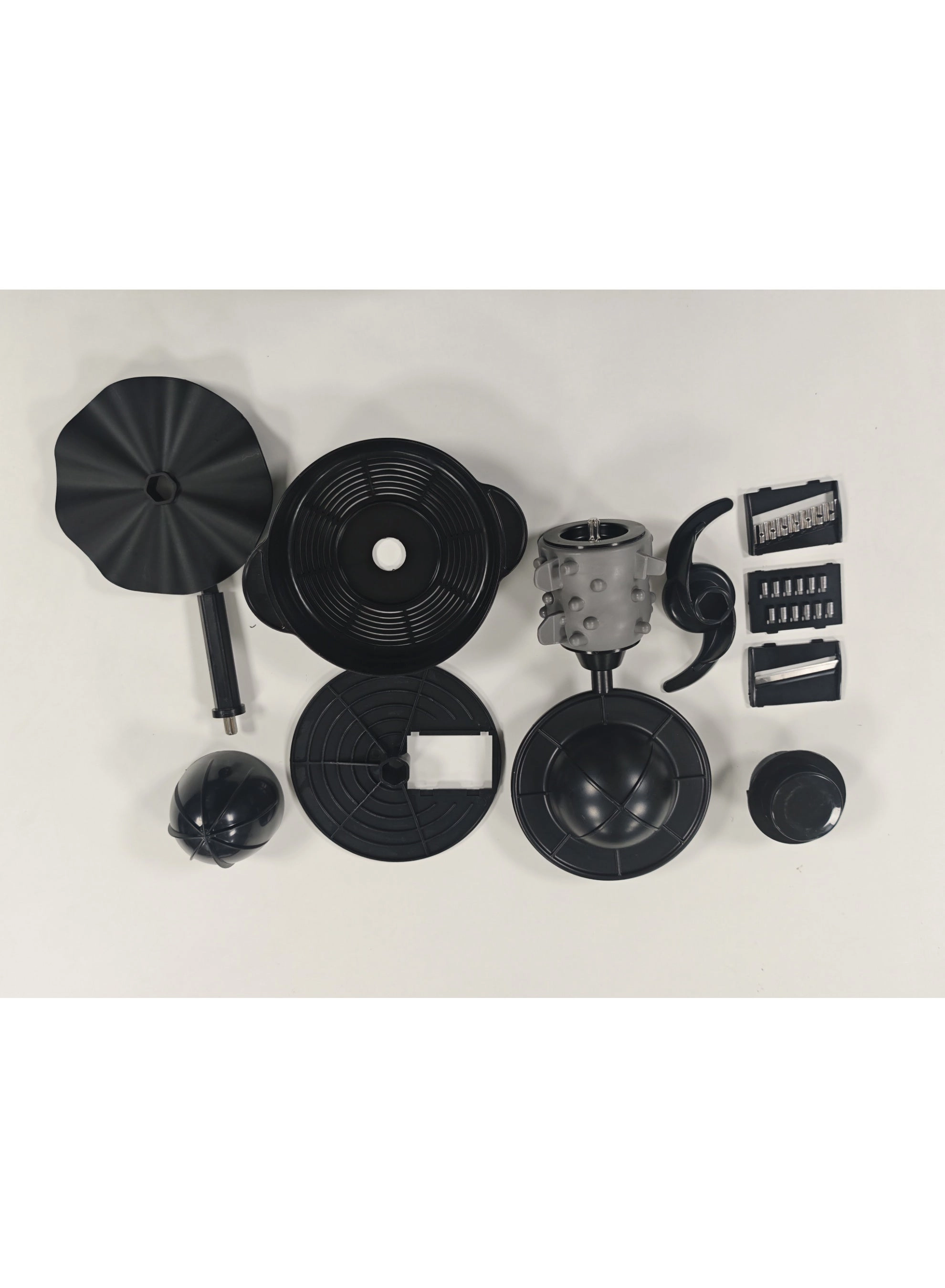 BF - 5012 - 8-in-1 multifunction, stainless steel housing, includes attachments