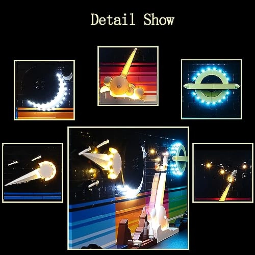 LED Lighting Kit for LEGO Ideas Stories from the Space Age 21340