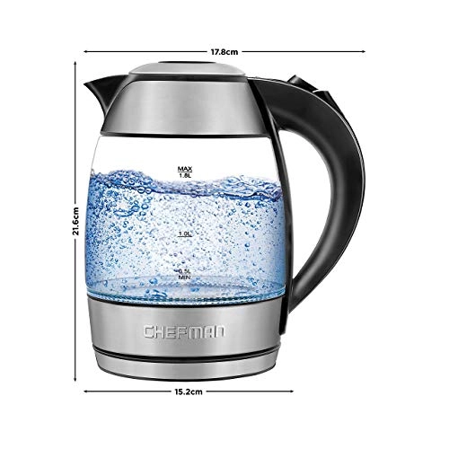 Digital Electric Glass Kettle RJ11-17-TCTI-V2-UK