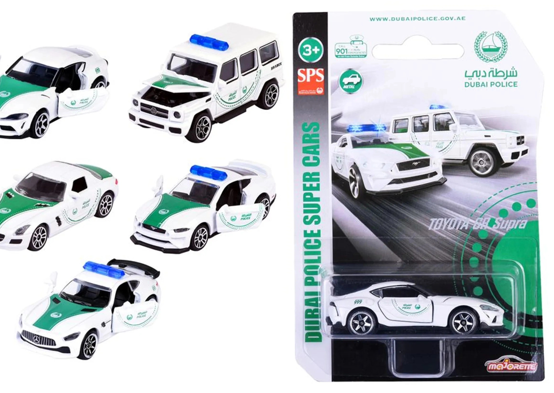 Majorette Dubai Police - Delxue Series Single Pack