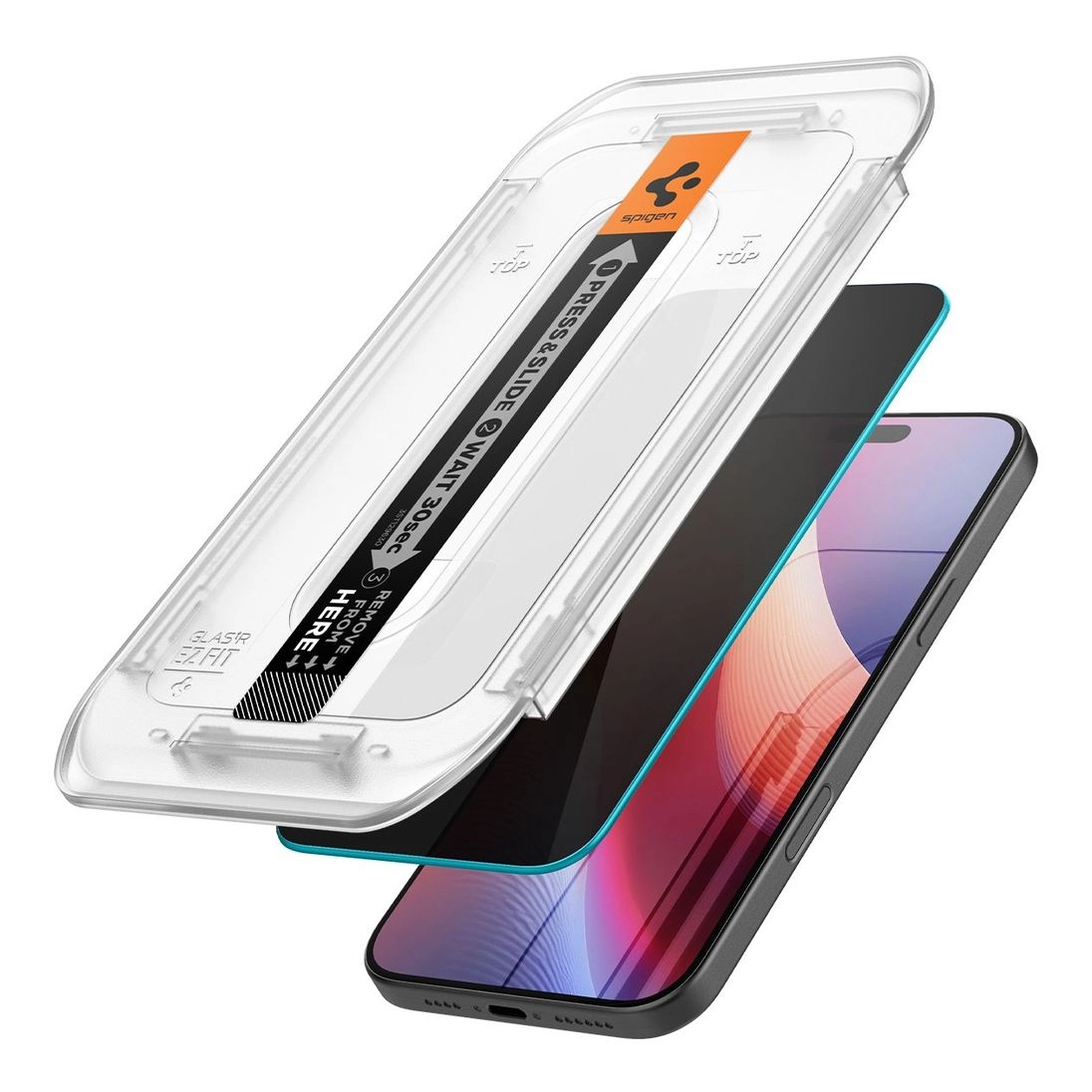 HD Privacy Screen Protector for iPhone 16 Pro