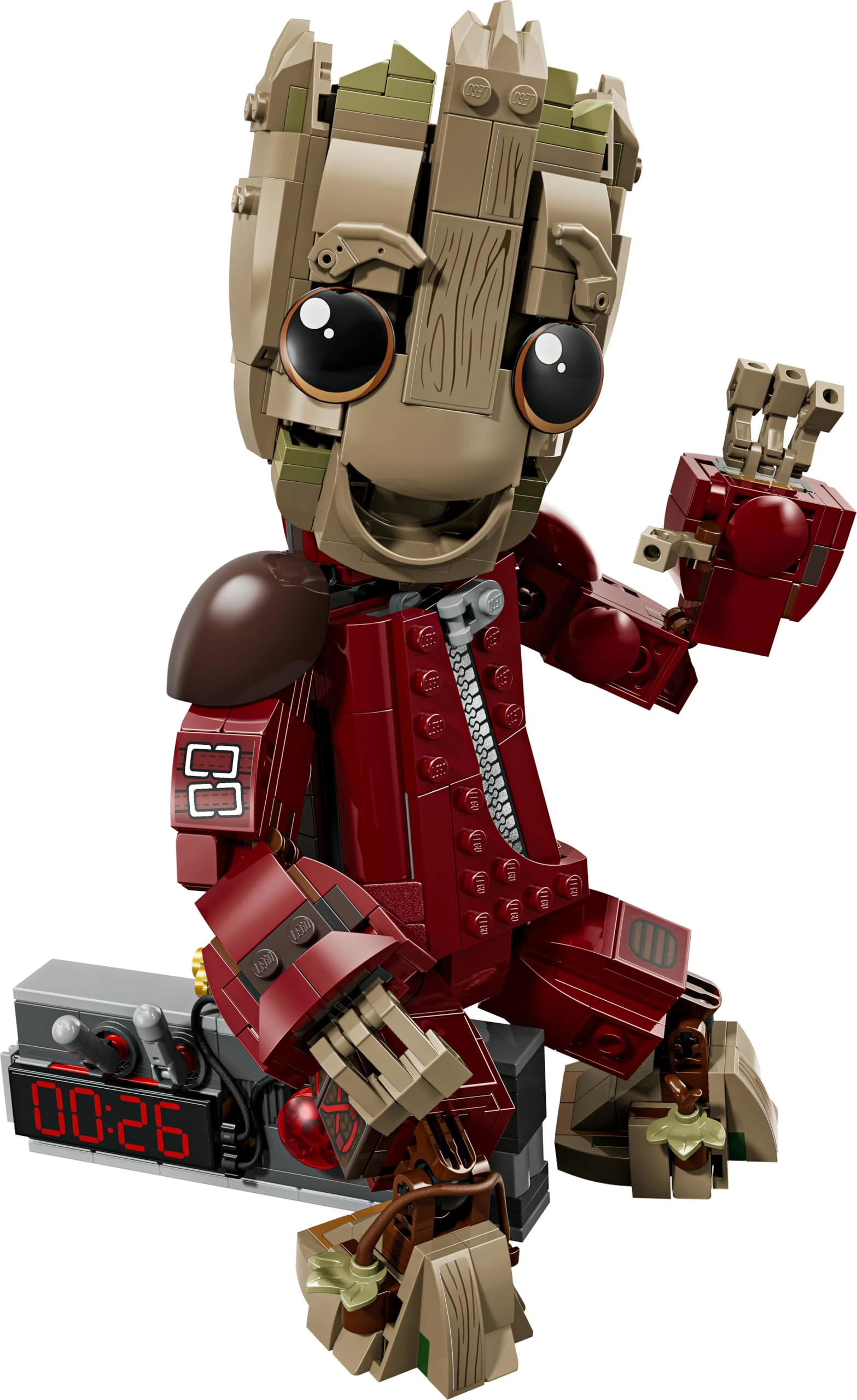 Marvel LEGO Ravager Jumpsuit Groot (76341)