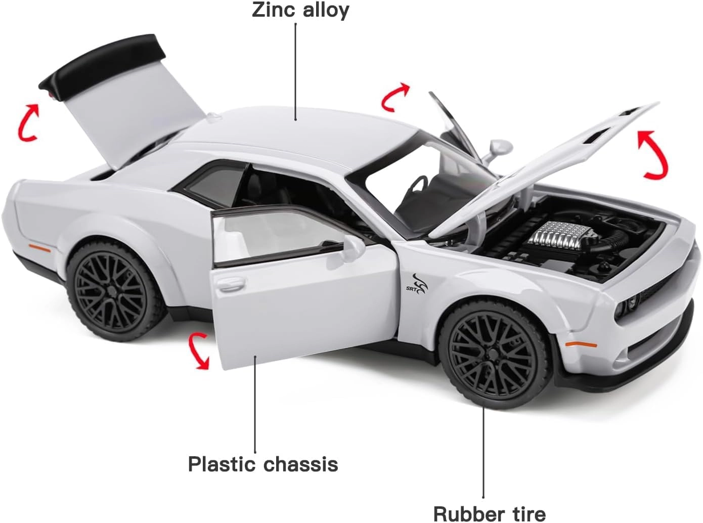 Dodge Challenger SRT - 1:24