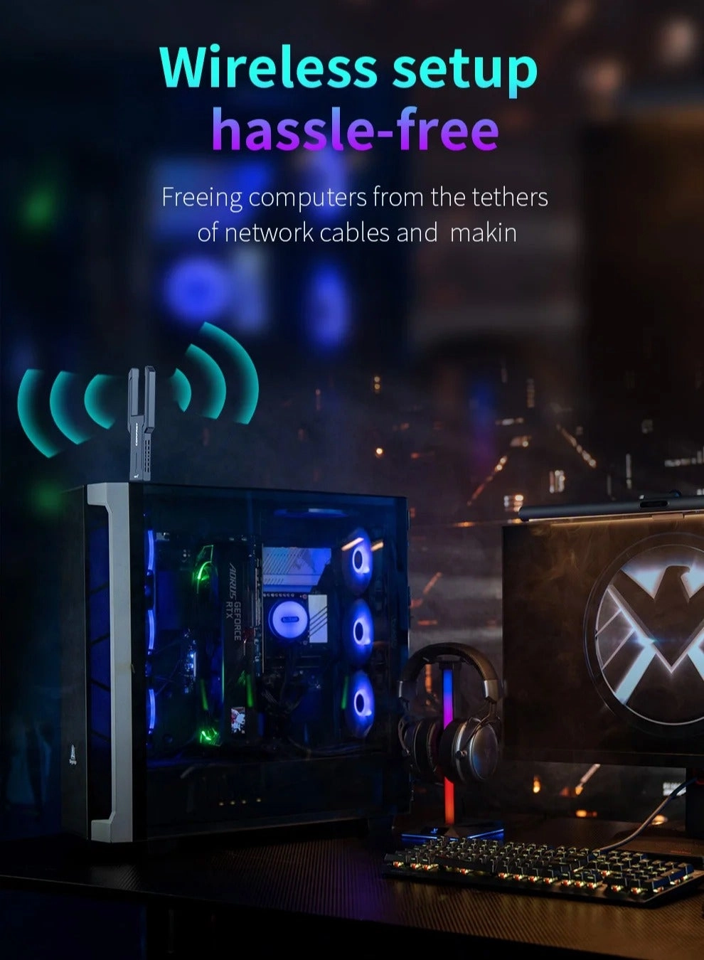 CF-972AX - 2.4GHz / 5.8GHz USB 3.0 Wireless