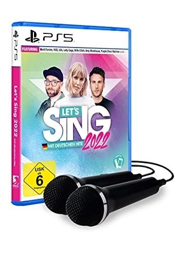 Let's Sing 2022 - 35 songs + USB Microphones - 2 Mics