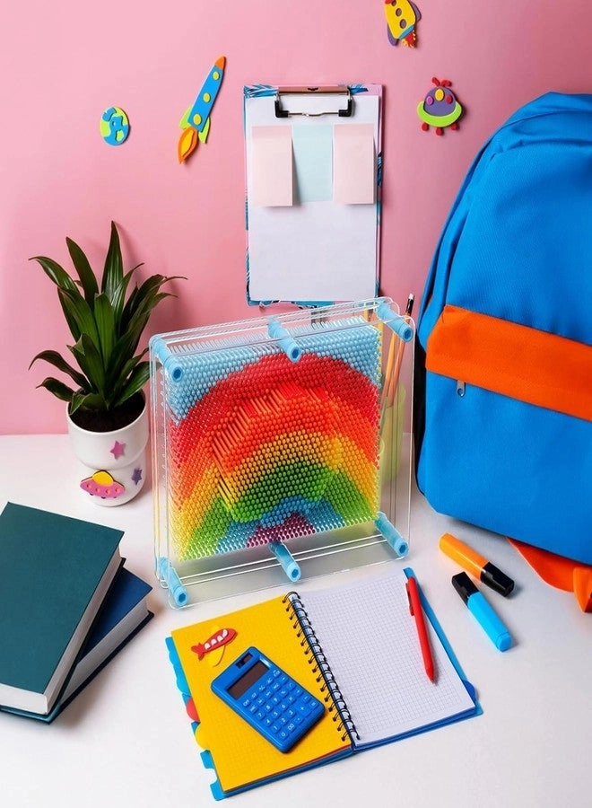 3D Pin Art - Rainbow 3 Sizes Pack