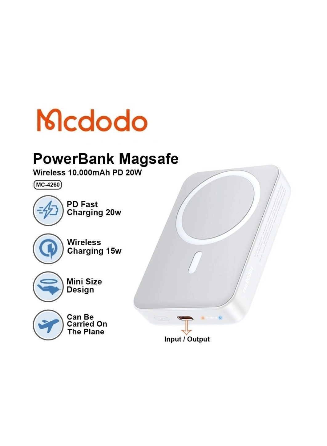 MC-4261 - 10,000mAh 20W