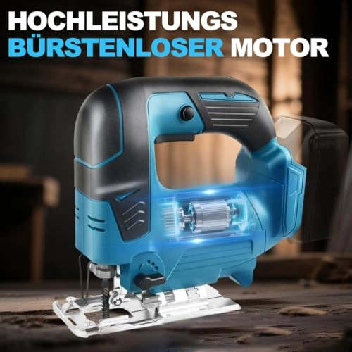 Cordless Jigsaw - Brushless 18V 10 blades