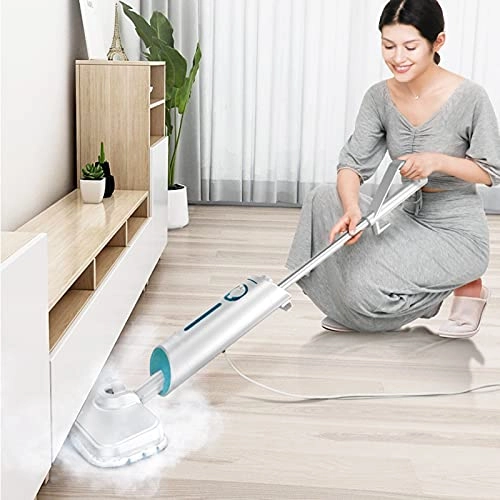 Handheld Steam Mop Cleaner - Silver 1 Mop Pad Flat mop