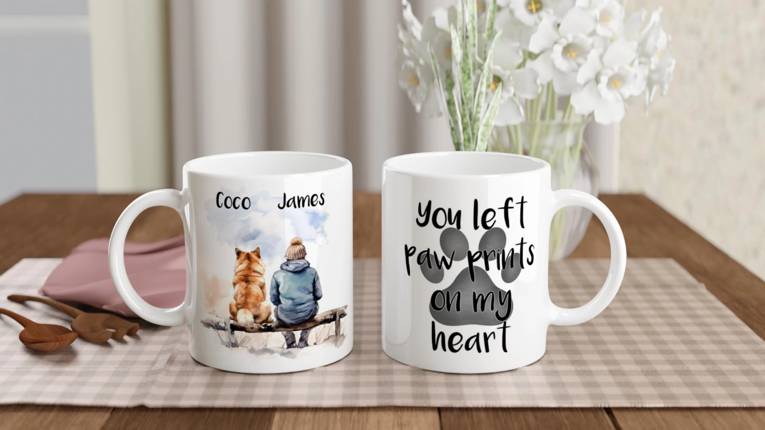Personalised Dog Lover Mug - 1 pcs